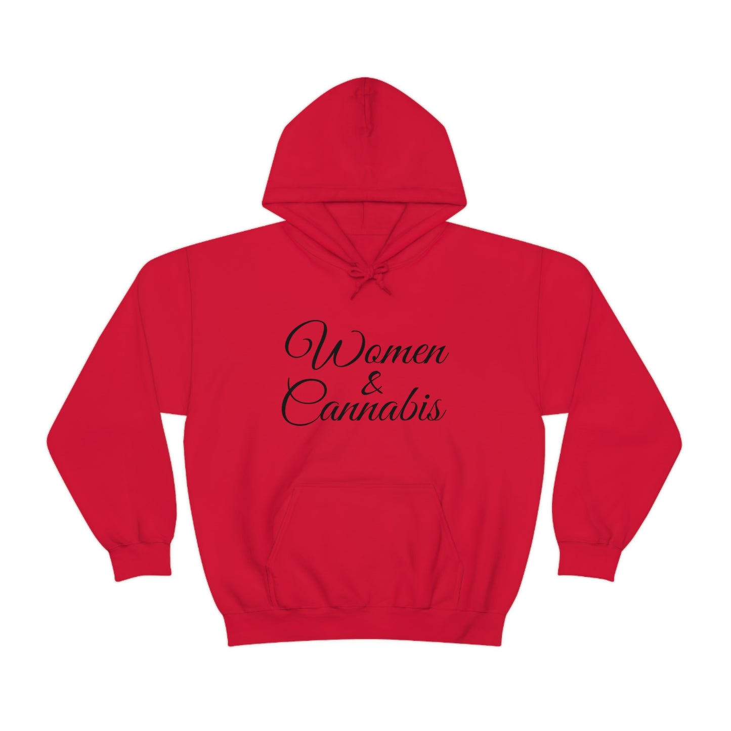 Unisex Women & Cannabis Heavy Blend™ Hooded Sweatshirt